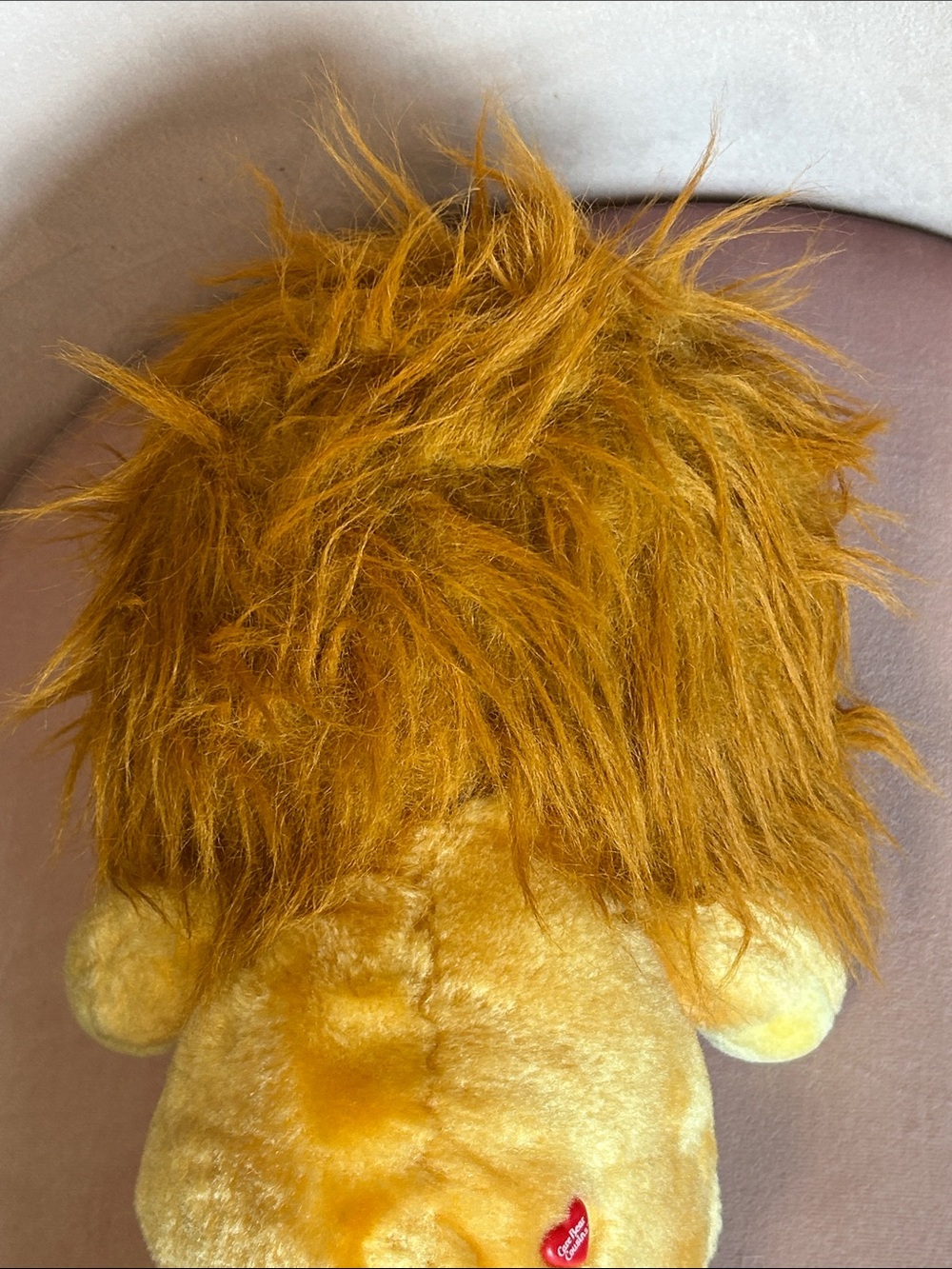 Vintage Kenner 1984 Care Bears Cousins 13” Brave Heart Lion - Picture 7 of 10
